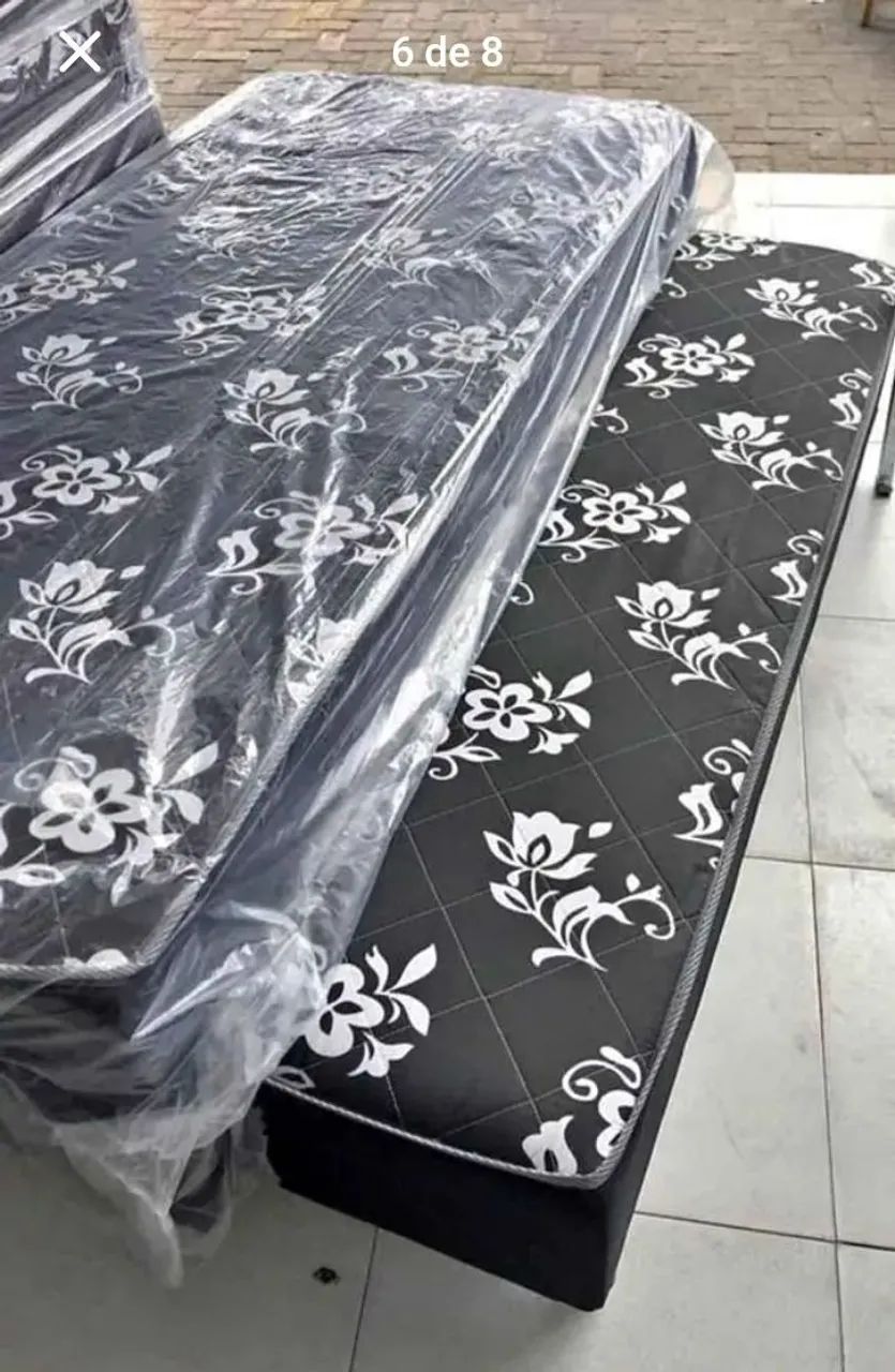 Cama box solteirão com auxiliar de fábrica  - Foto 2