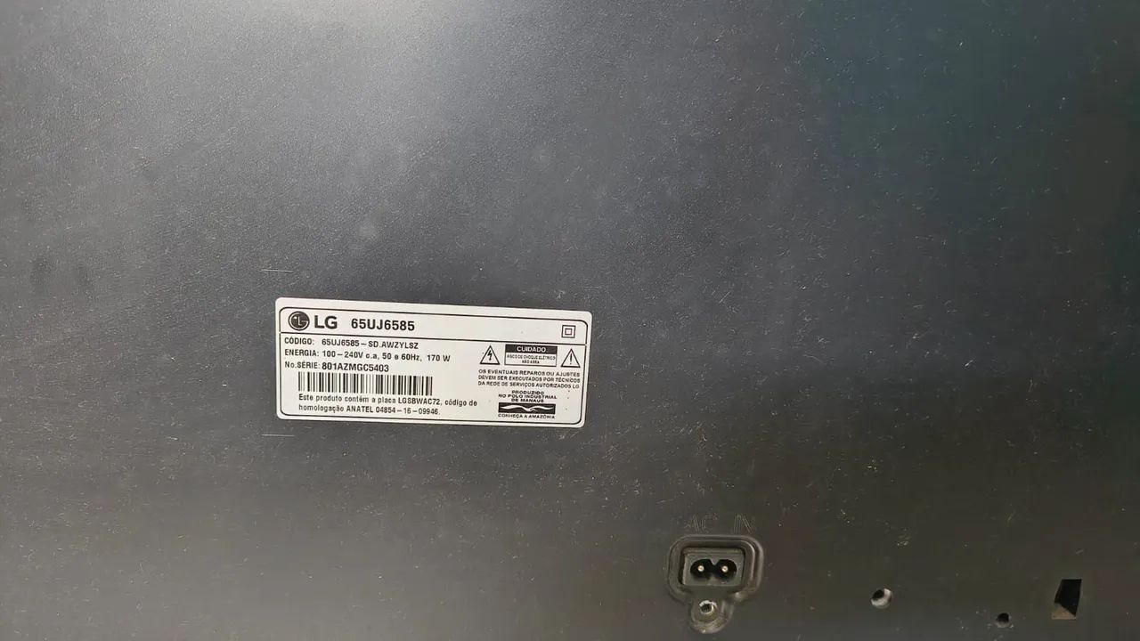 Tv LG 65 polegadas, no estado. - Foto 3