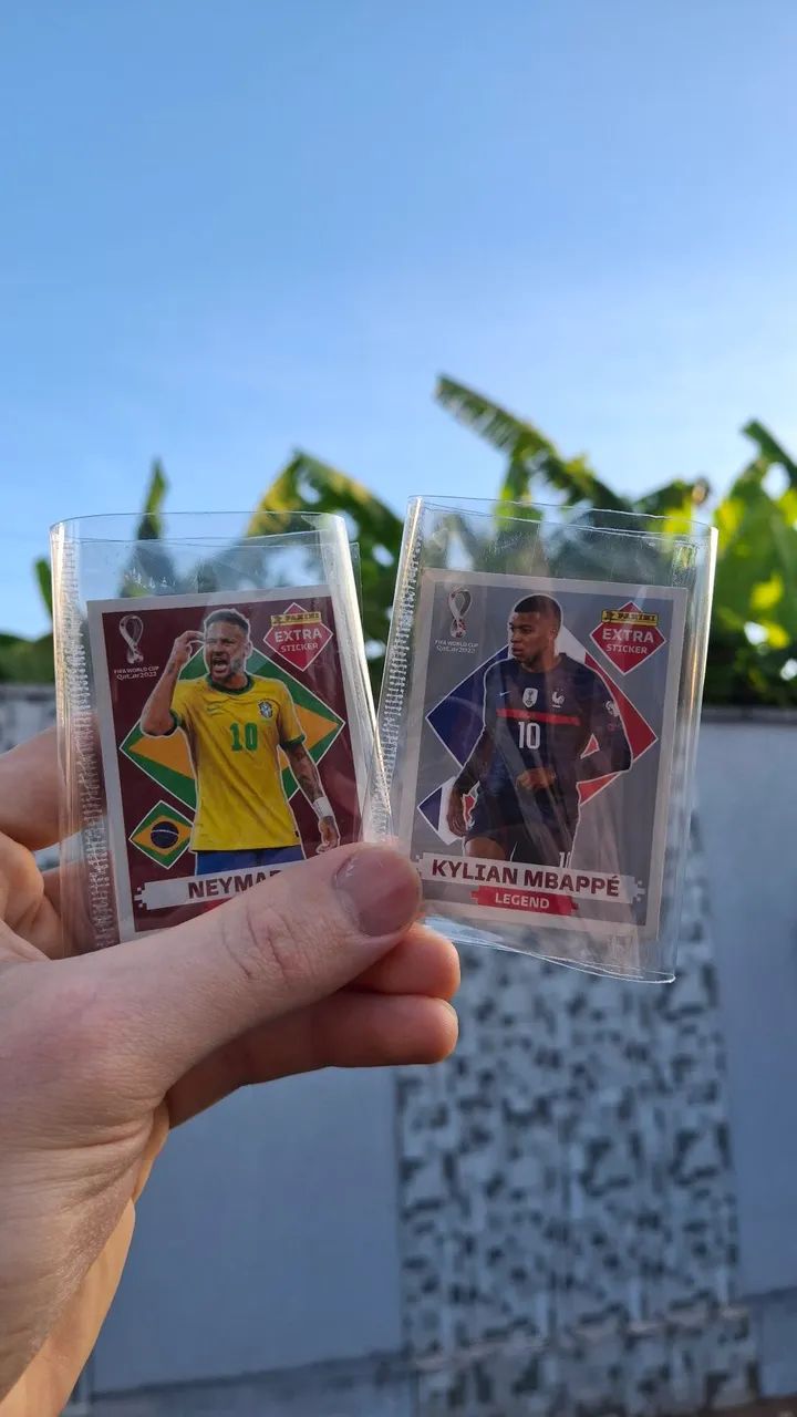 Figurinha Legend Mbappé Prateada copa 2022 - Foto 5