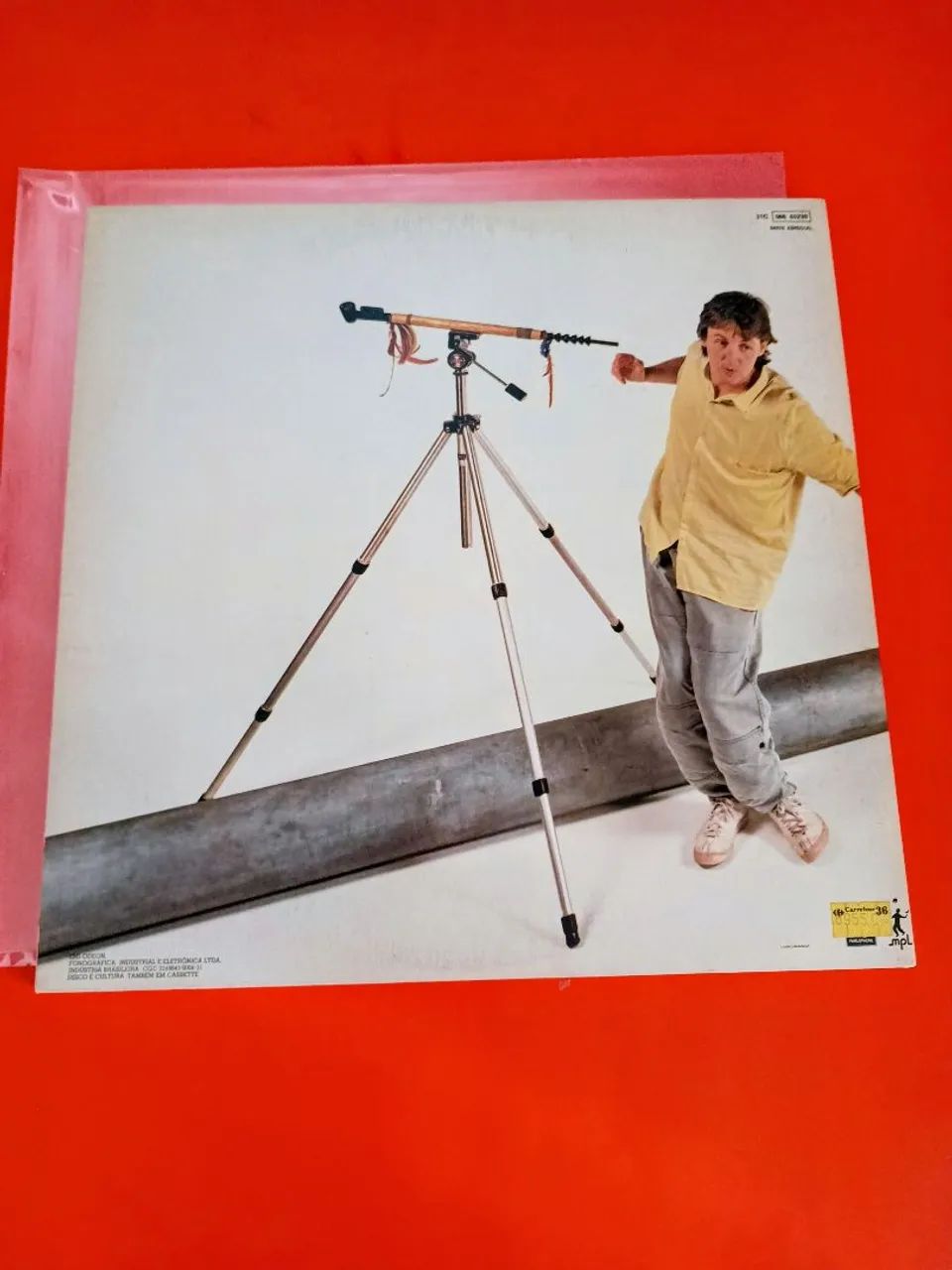 Disco de Vinil Lp Paul MacCartney Pipes of peace 
