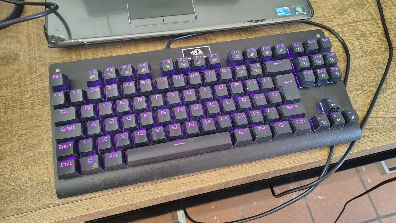 Vendo teclado mecânico Redragon - Foto 2