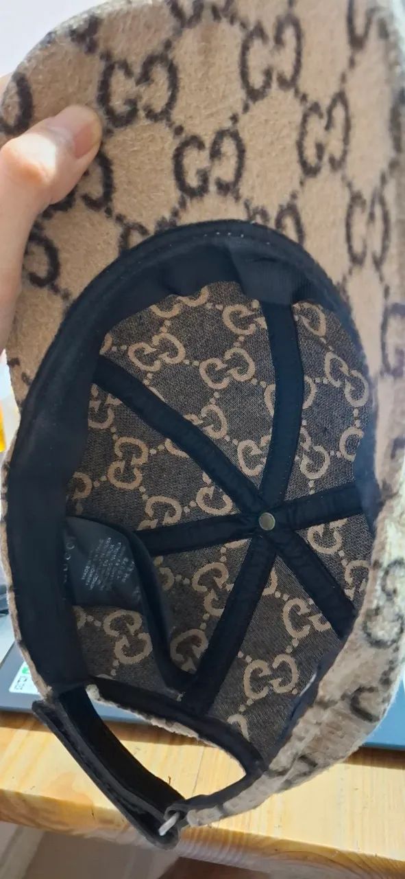 Boné gucci canvas gg - Foto 3