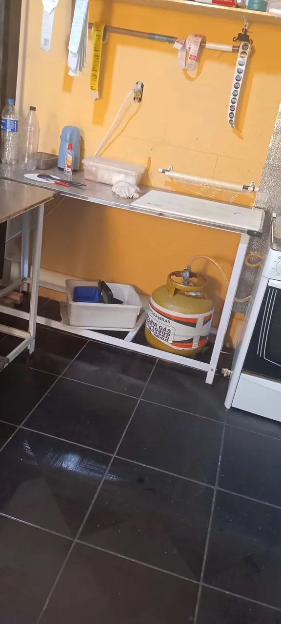 Duas bancadas inox com 120cm. - Foto 2
