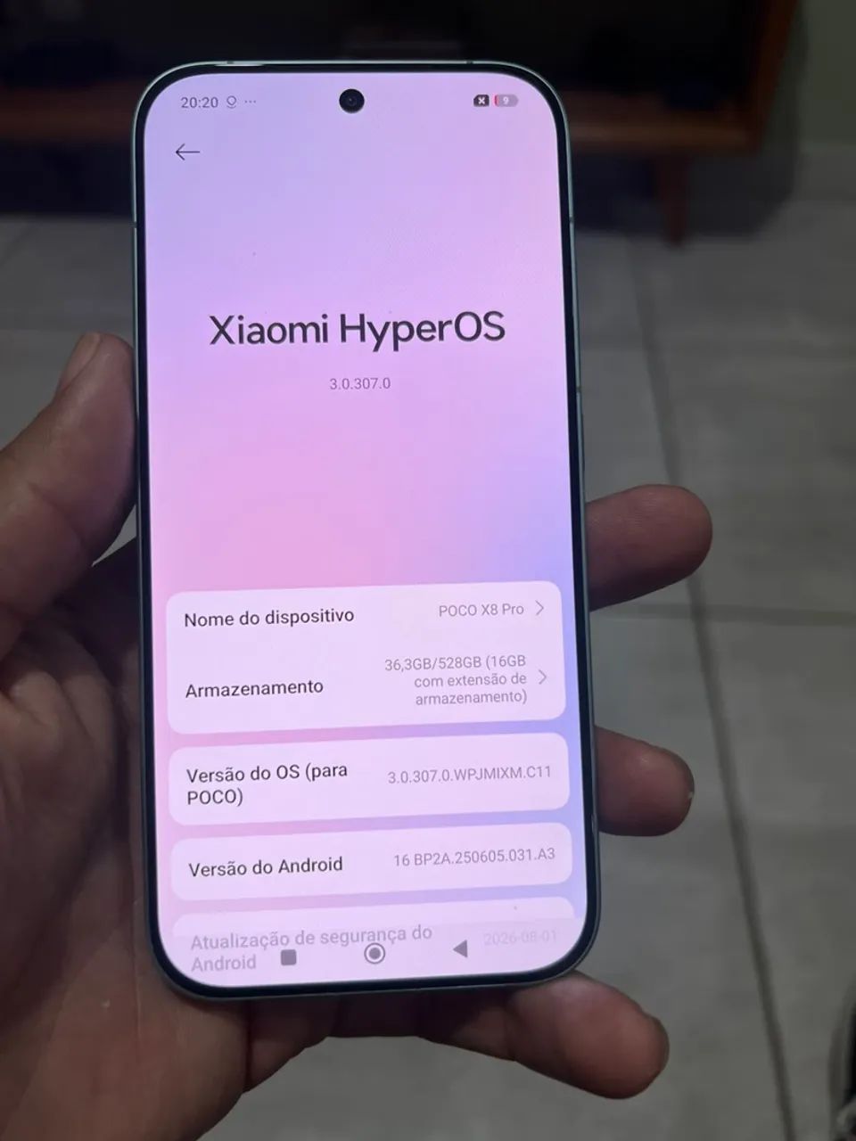 XIAOMI POCO X8 PRO 512 GB zero 2 meses de uso R$1.950 - Foto 4