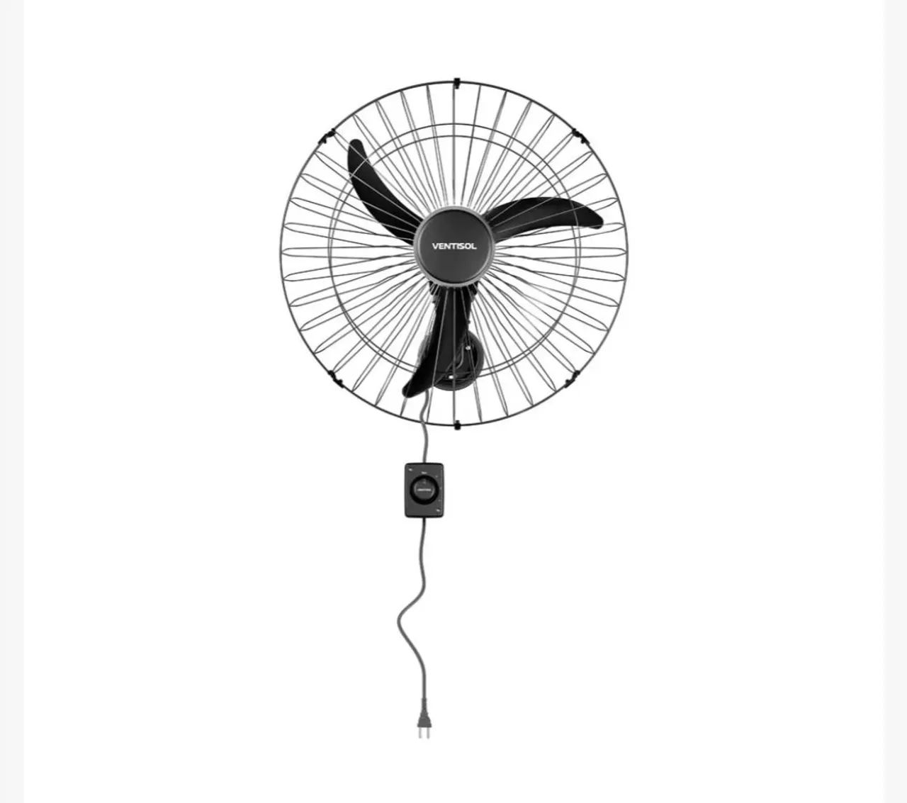  4un Ventilador ventisol 60w de parede