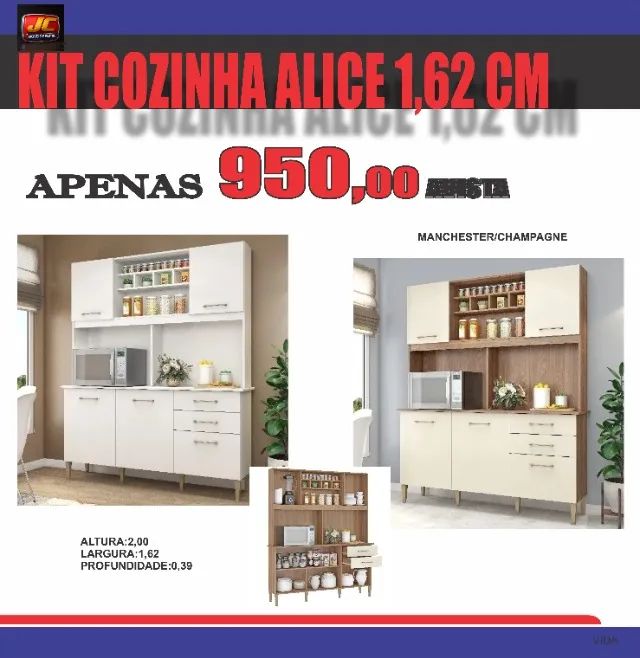 KIT COZINHA ALICE