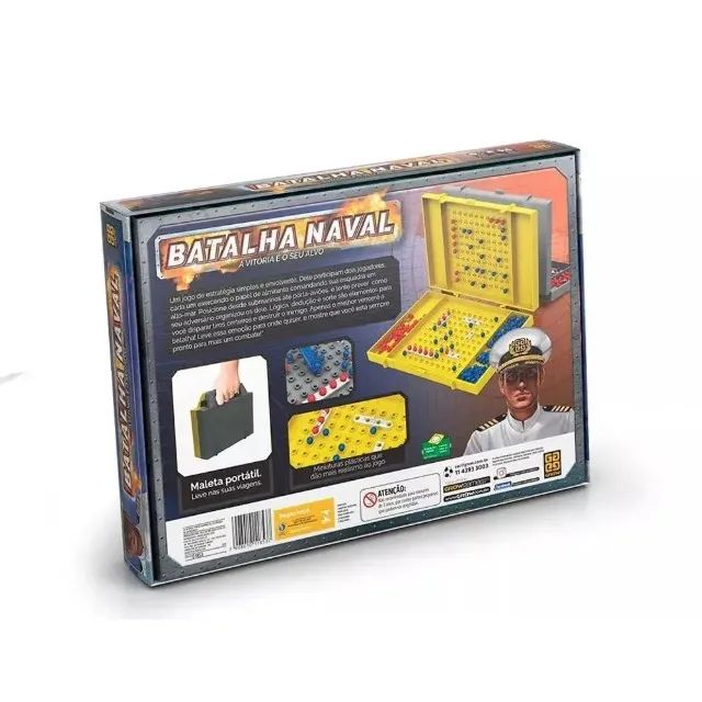 Jogo Batalha Naval Grow 01853 - Foto 2
