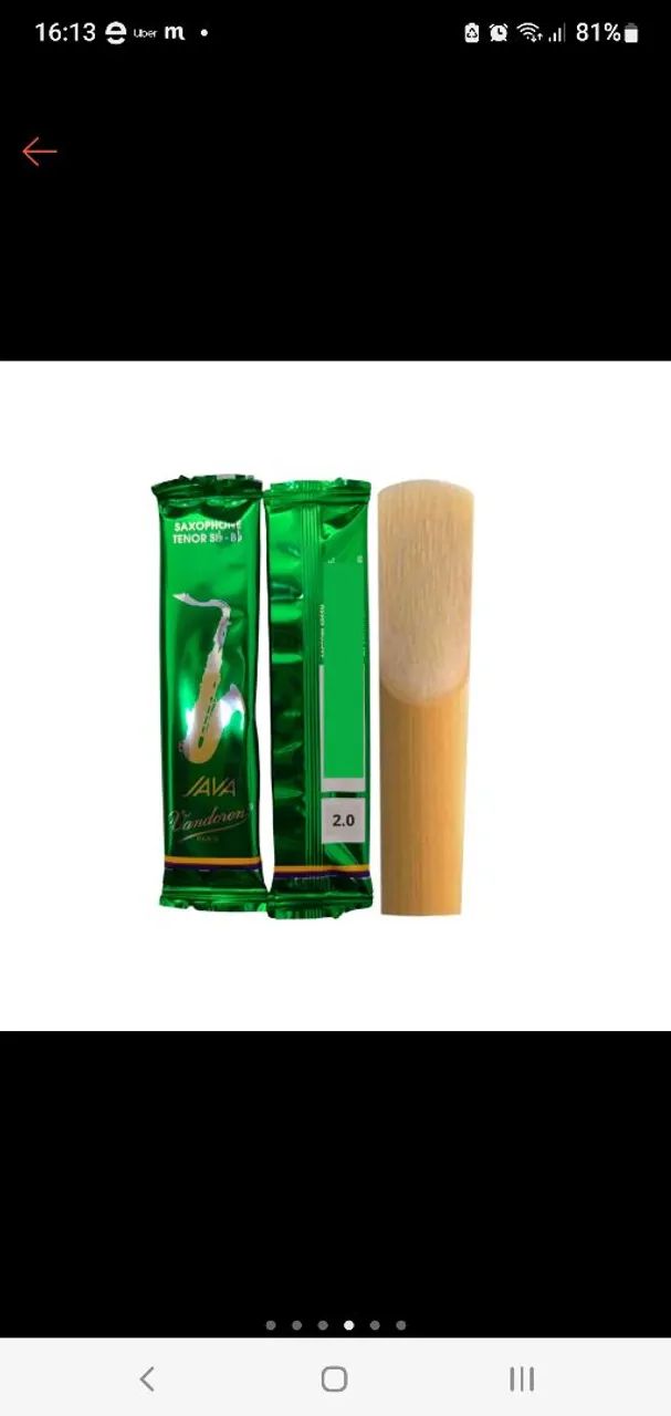 PALHETA PARA SAX 