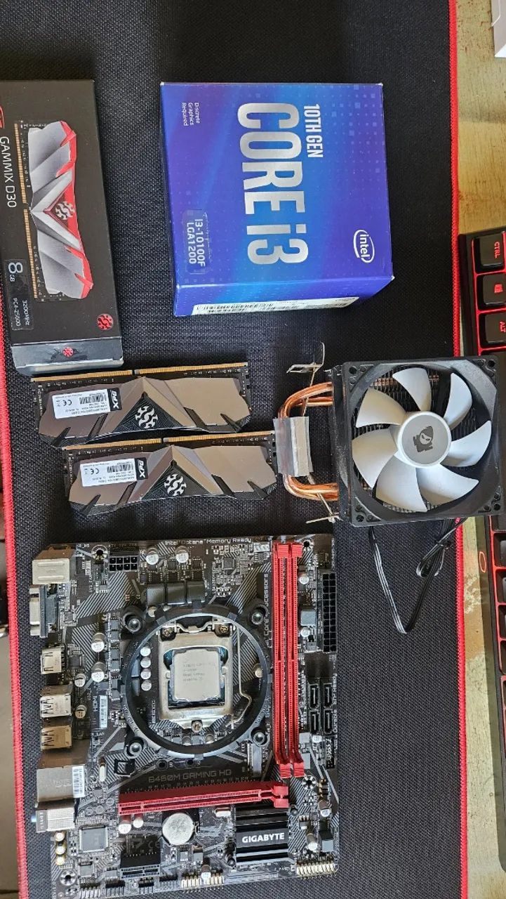 PC gamer! Inclui processador Intel Core i3, memórias RAM ADATA XPG e placa mãe Gigabyte. I - Foto 5