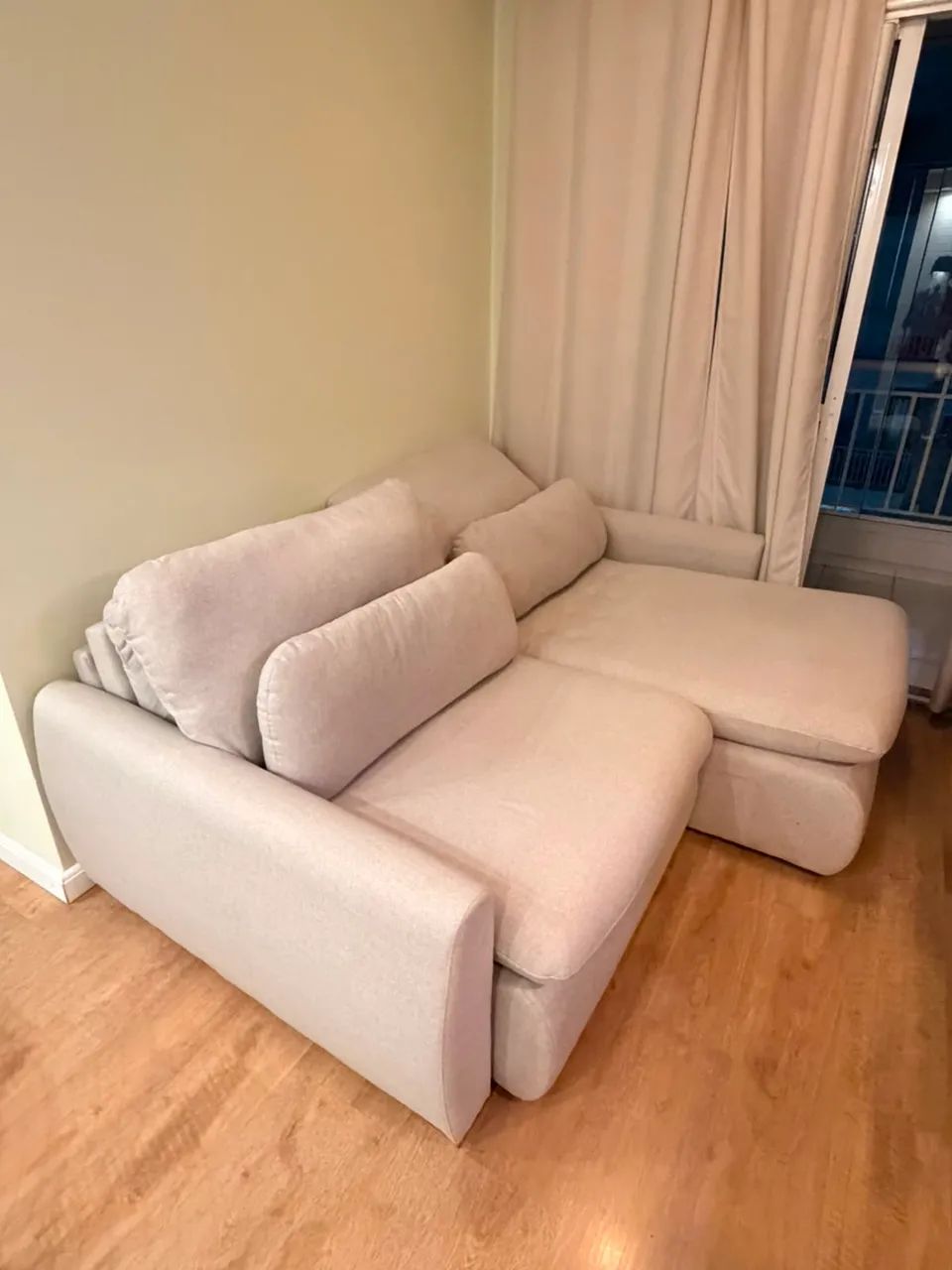     Sofá 3 lugares seminovo - excelente estado - Foto 5