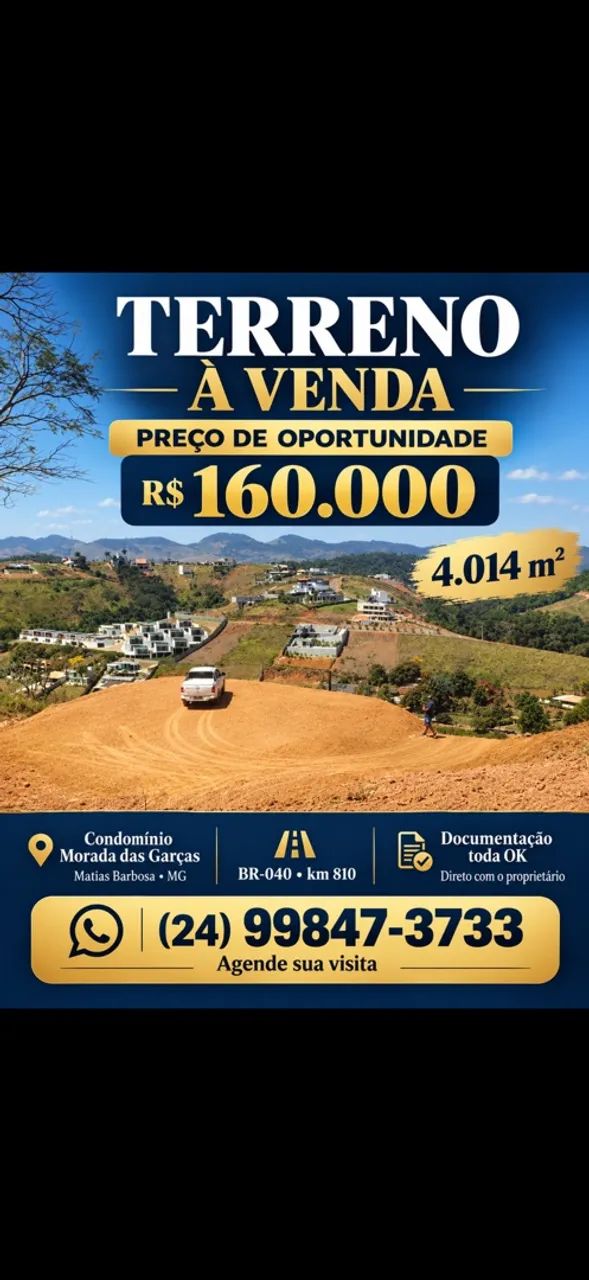 Terreno morada da garça 