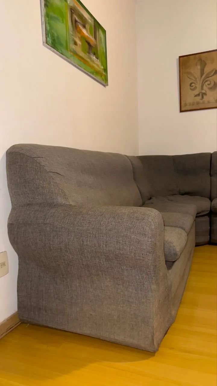 Sofá modular em L - 3 peças  - Foto 5