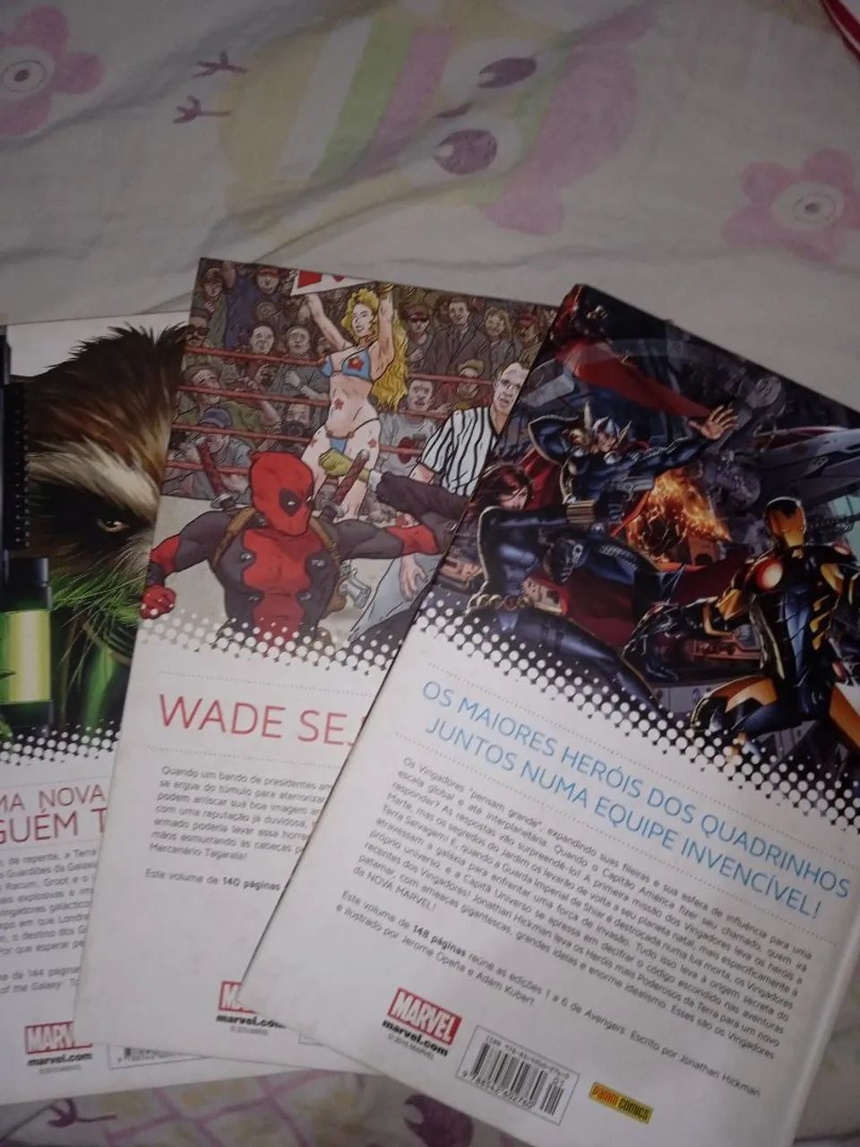 Lote Hqs Nova Marvel, Deadpool, Guardiões da Galáxia e Vingadores  - Foto 2