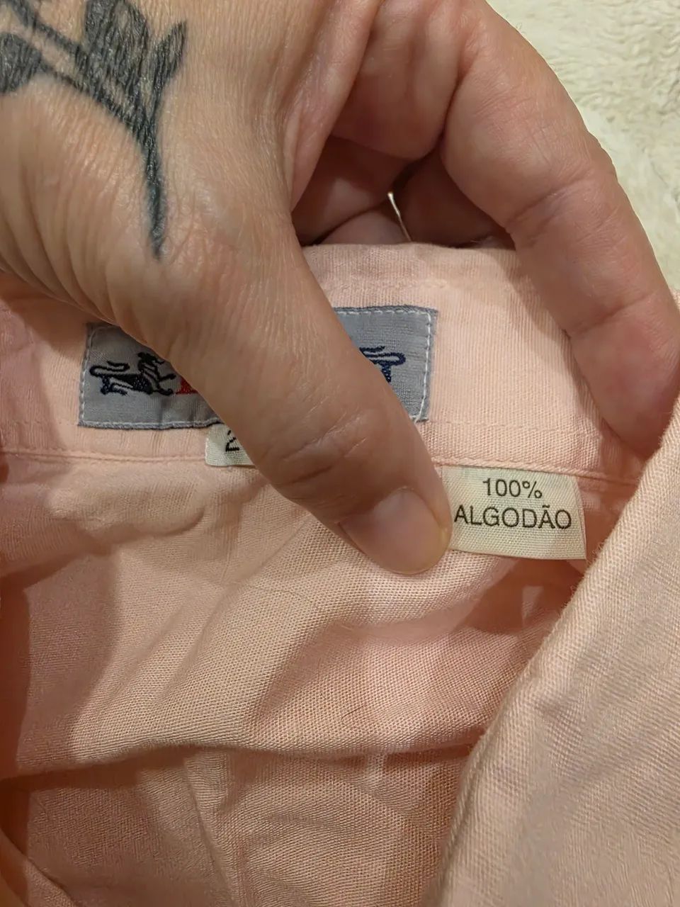 Camisa vintage Dijon com CGC - Foto 5