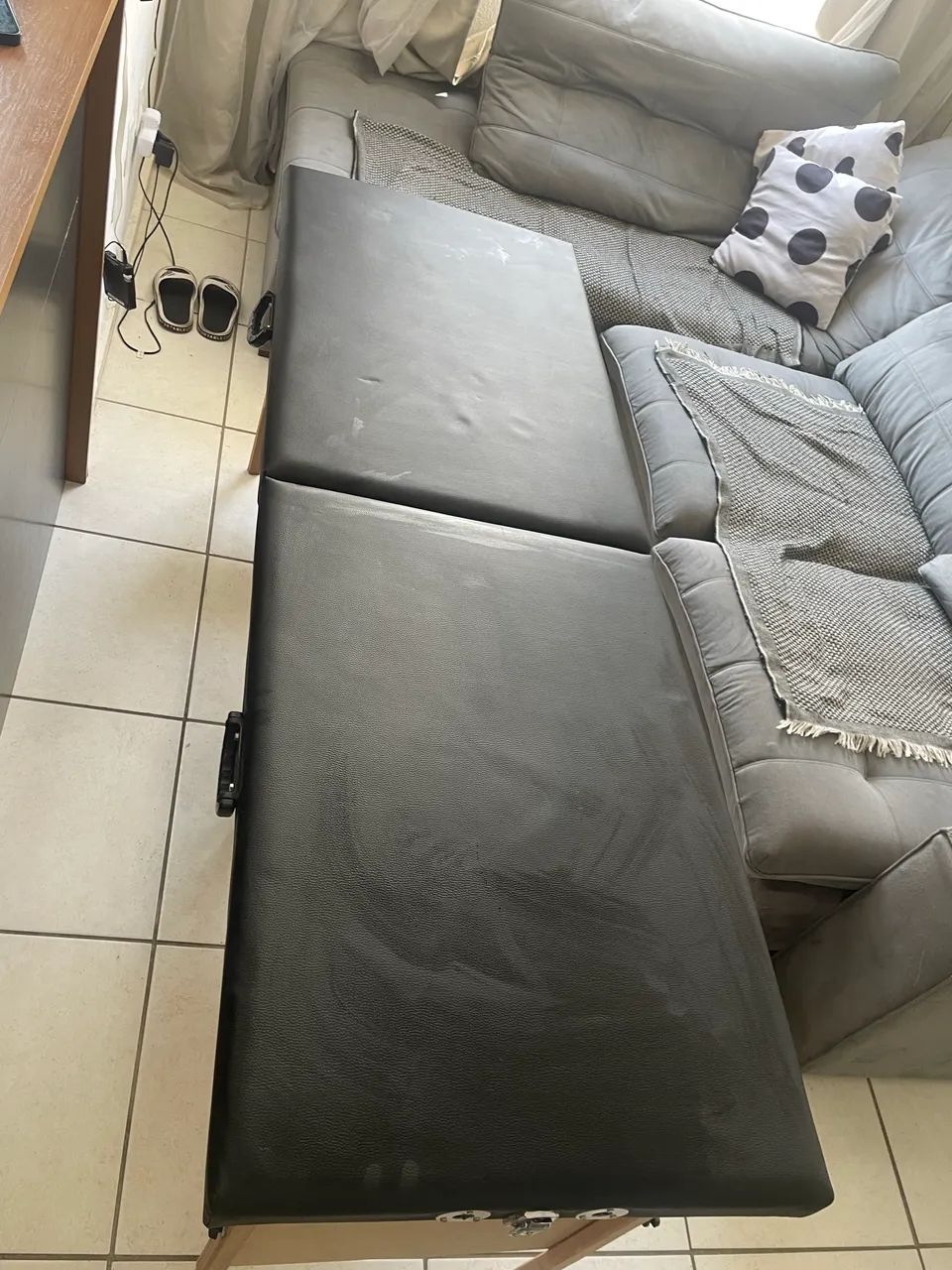 Maca de Massagem Dobrável - Excelente Estado