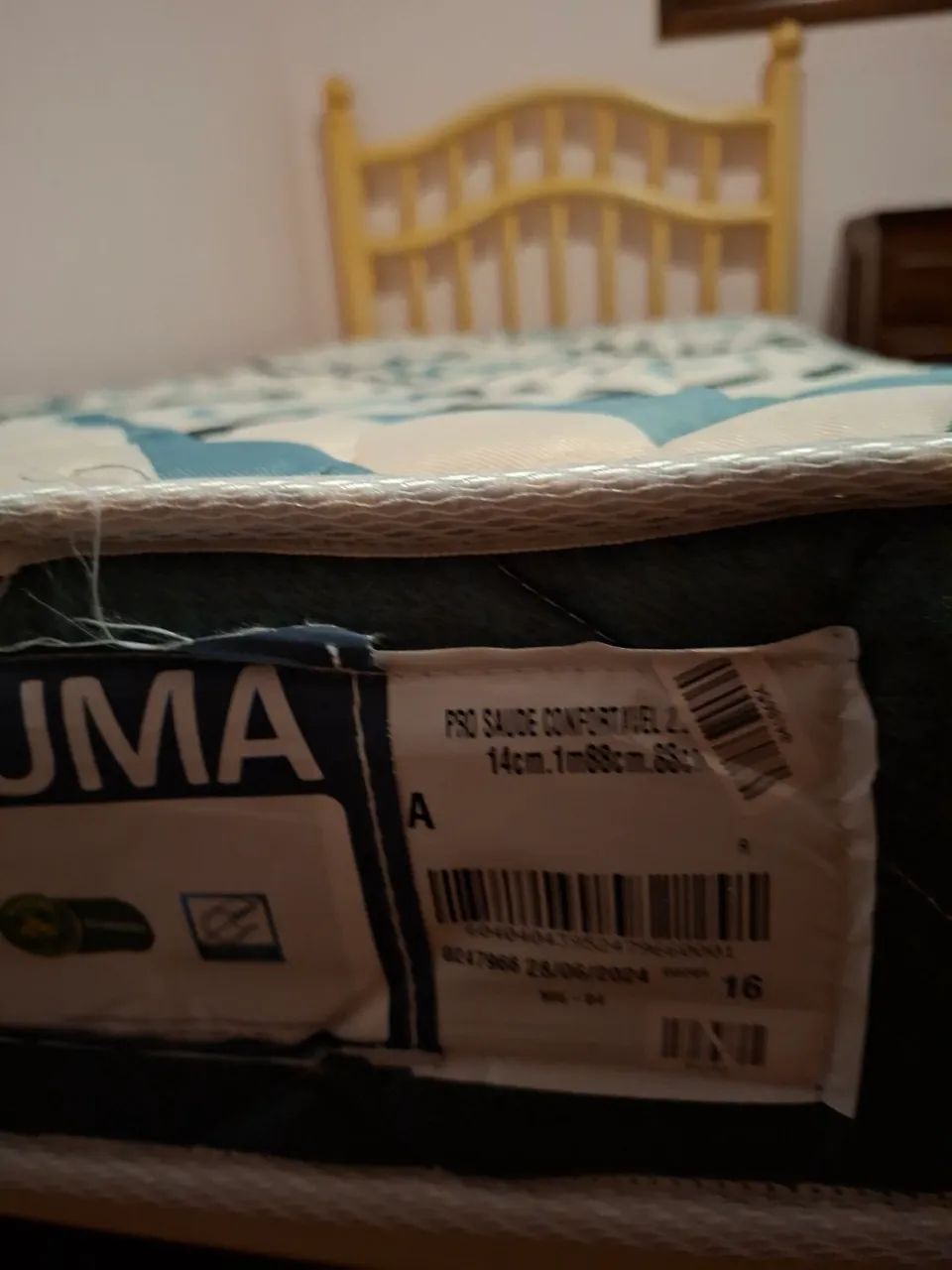 VENDER RÁPIDO Cama+Colchão SEMINOVOsolteiro  - Foto 4