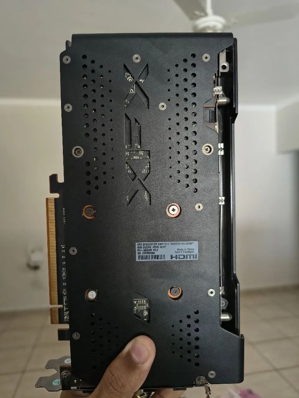 Placa de vídeo RX6650XT 8GB GDDR6, 2 FAN - Foto 4
