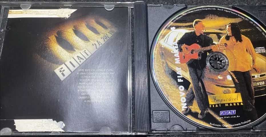 CD Milton Nascimento e Gilberto Gil - Foto 3
