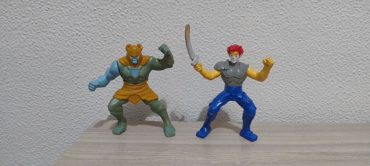 Lote figuras Thundercats - Lion e Mumm ra - McDonald's 