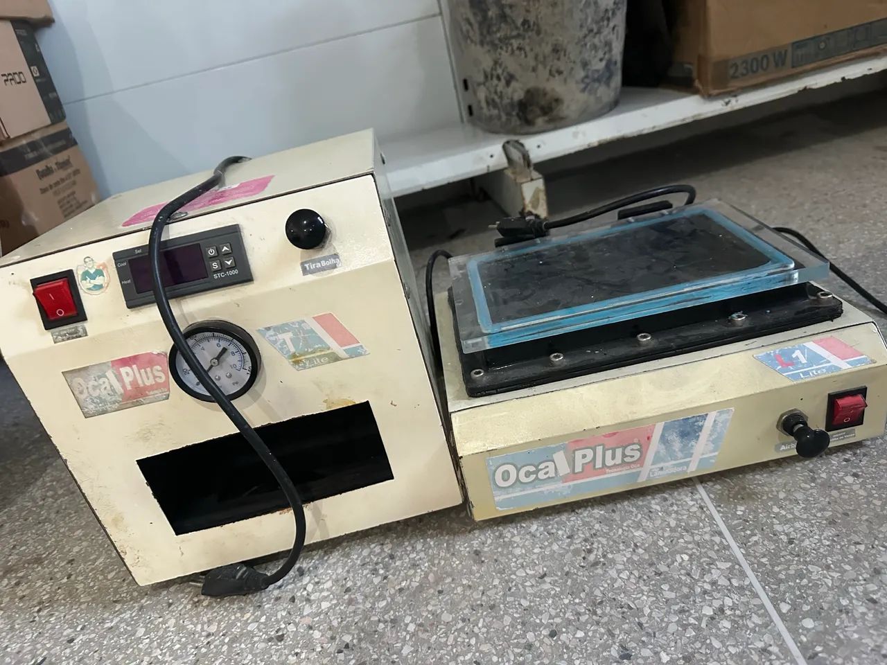 Oca plus troca vidro tira bolha assistência celular - Foto 3