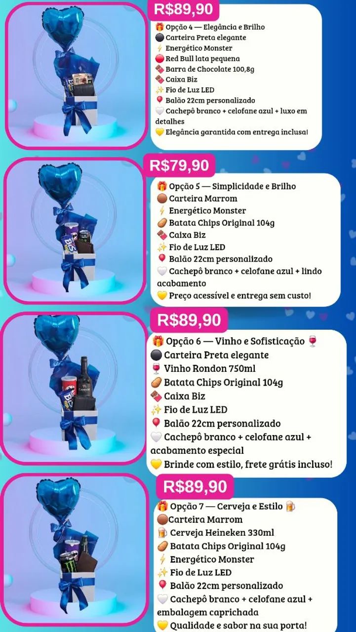 Cestas aniversário 