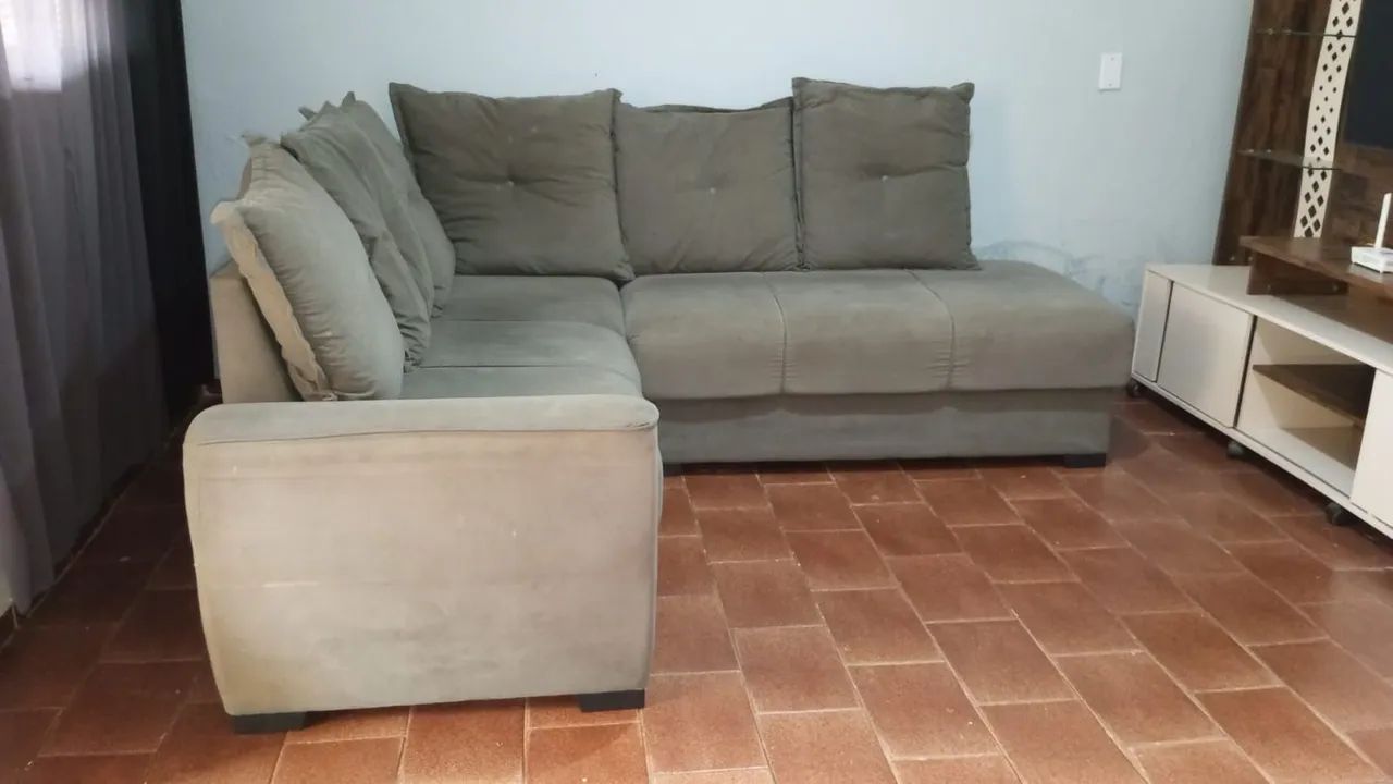 Vendo sófa e instante preço bom - Foto 3