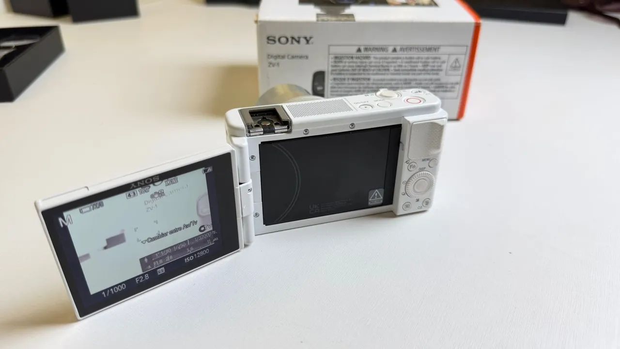 Sony ZV1 (com flash, carregador e bateria extra) - Foto 5