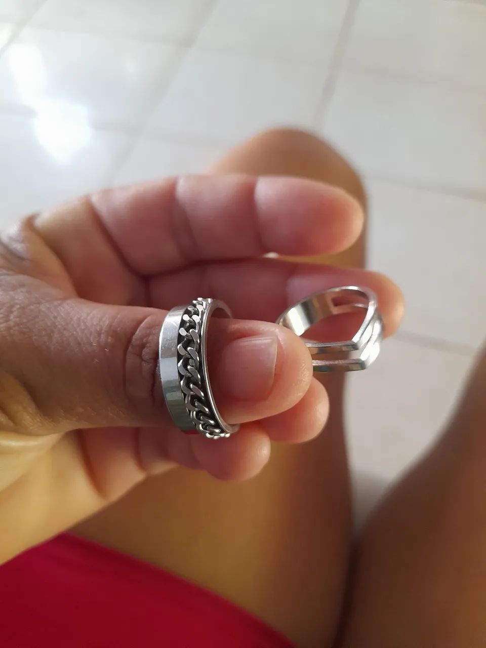 Anéis aço inoxidável  - Foto 2