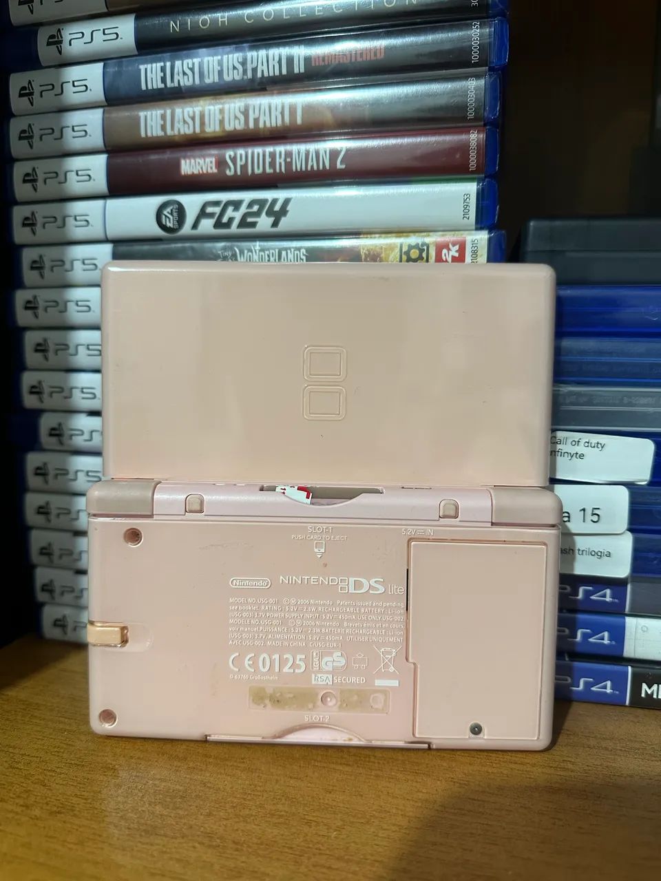 Nintendo ds lite com jogos  - Foto 2