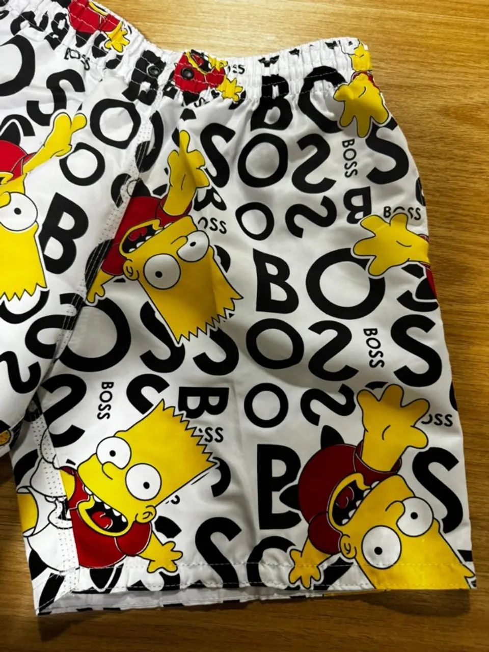 Short Tactel Premium -BOSS- Bart Simpson ? - Foto 4