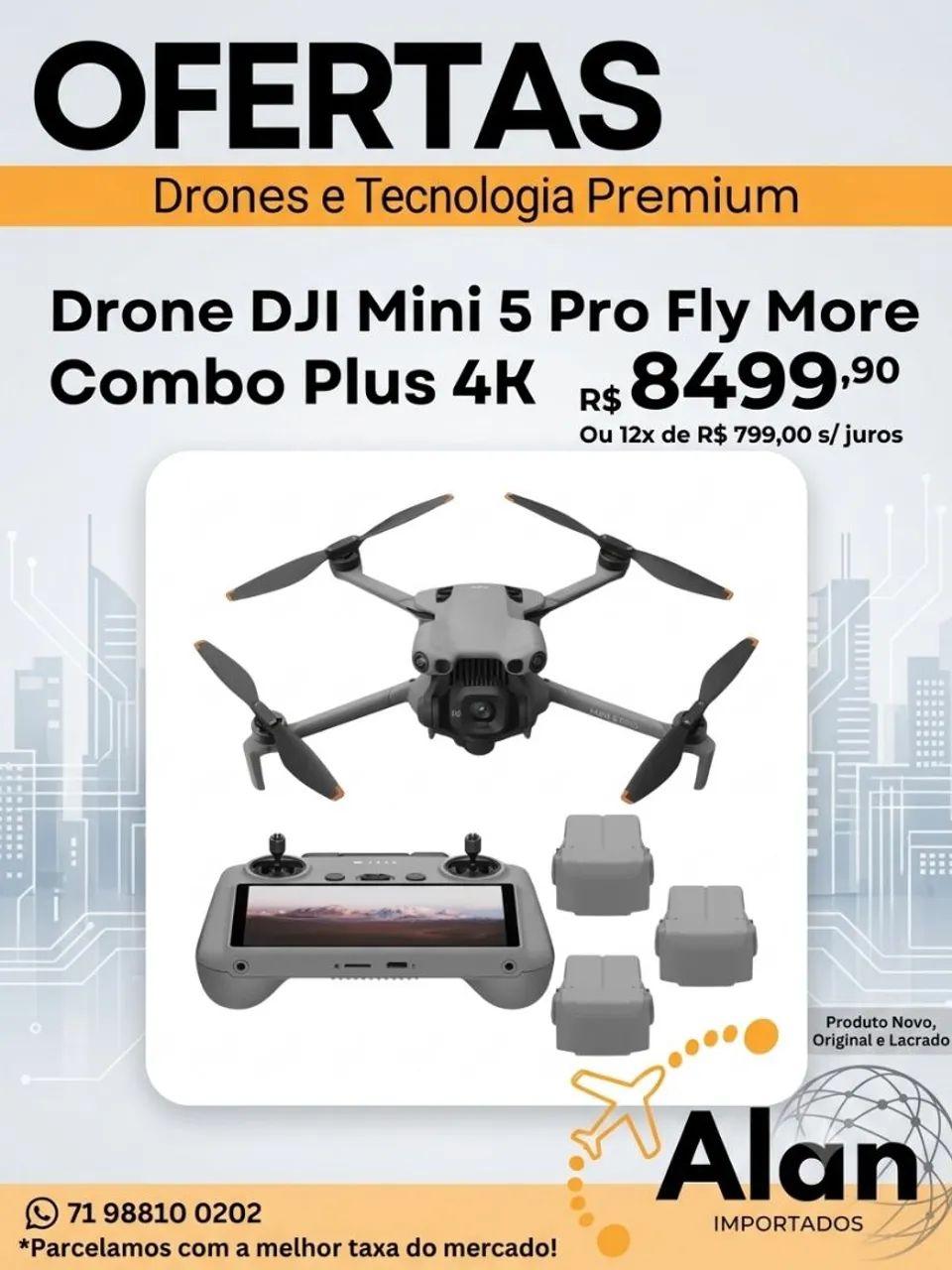 Drones e Tecnologia Premium 