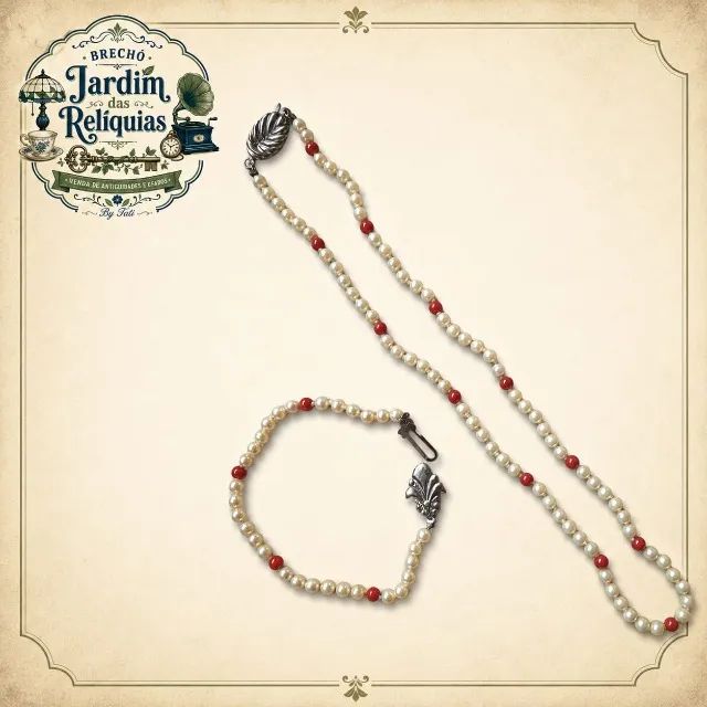 Conjunto Colar e Pulseira Maiorca