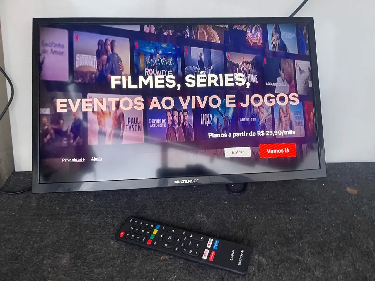 Smart TV 24 polegadas Multiplayer funcionando perfeitamente super bem conservada - Foto 5