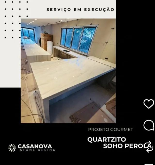 Projetos Premium de quartzito e ultracompacto - Foto 2