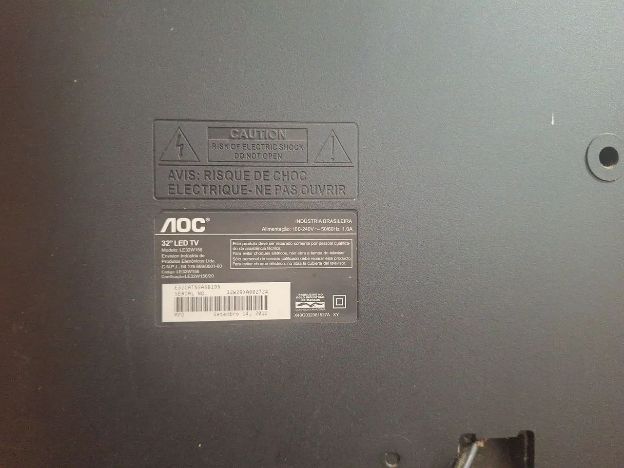 Tv Led 32' não funciona - Foto 4