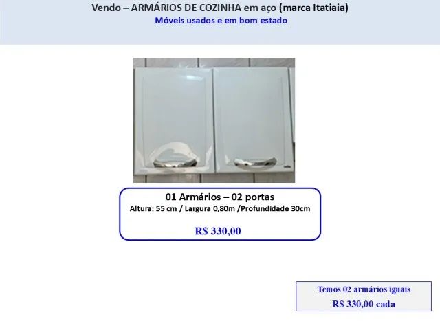 ARMÁRIO DE COZINHA