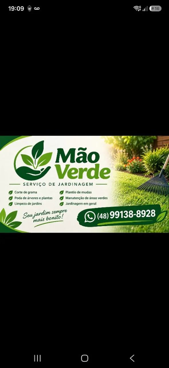 Serviço de jardinagem 