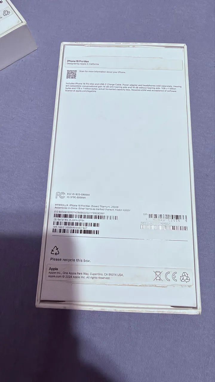 ? Caixa de iPhone (Apple iPhone 15 / Apple iPhone 16 Pro Max) - Foto 4