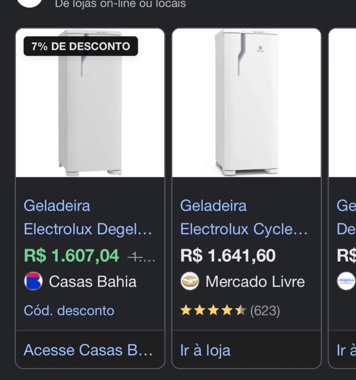 Geladeira eletrolux - perfeito estado - Foto 2