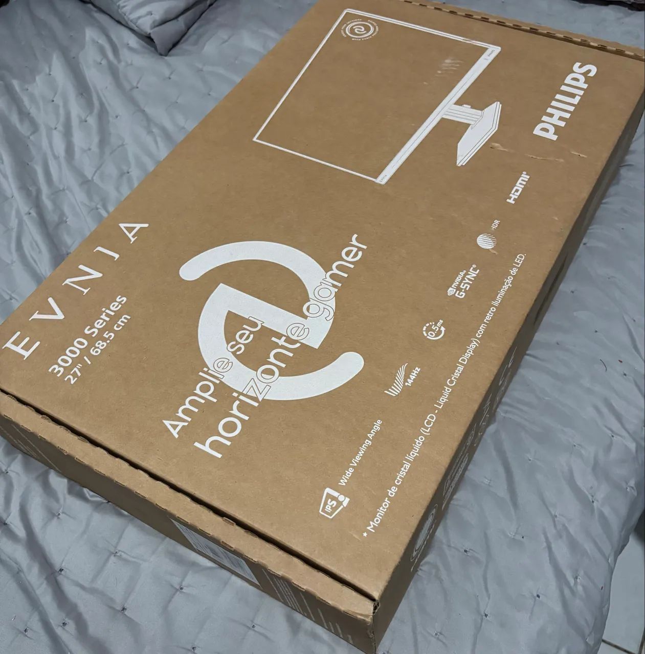Monitor 27 polegadas 144 Hz IPS 0,5 Ms (Top de linha) Lacrado  - Foto 2