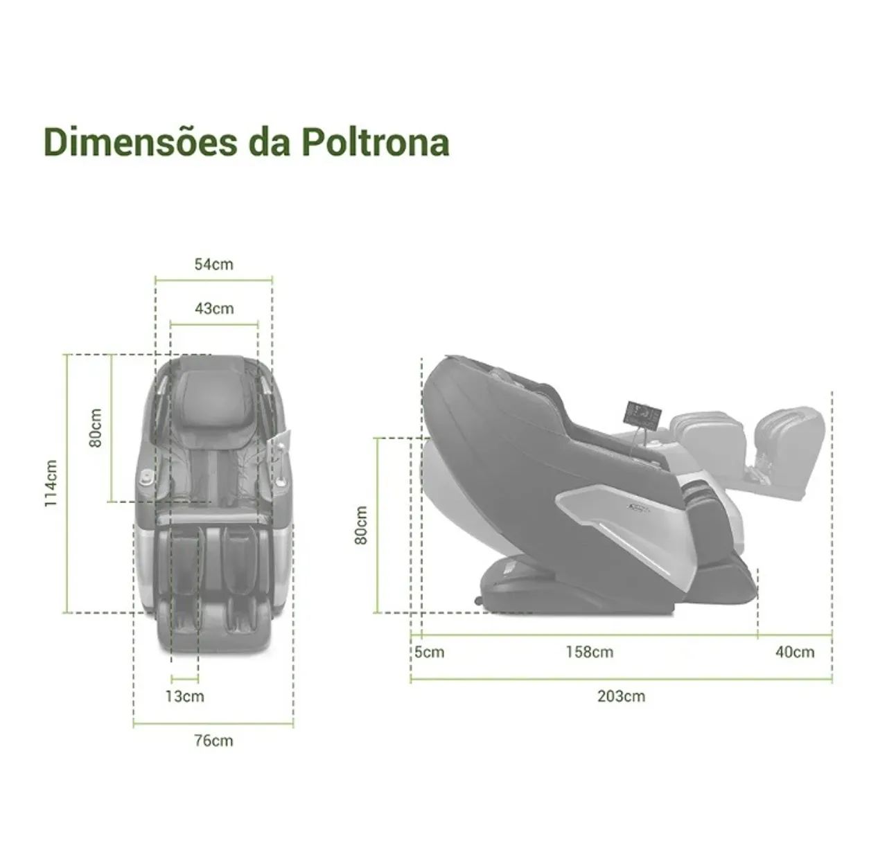 Poltrona/Cadeira de Massagem Massage Express Breeze / PD-100 Bivolt - Foto 2