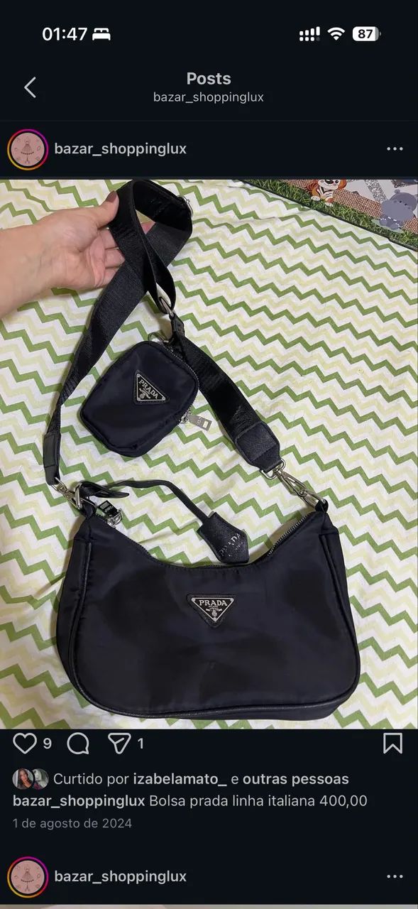 Bolsa prada 400,00 - Foto 2