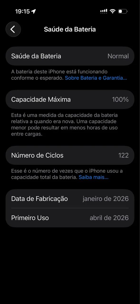 iPhone 17 pro cor azul 