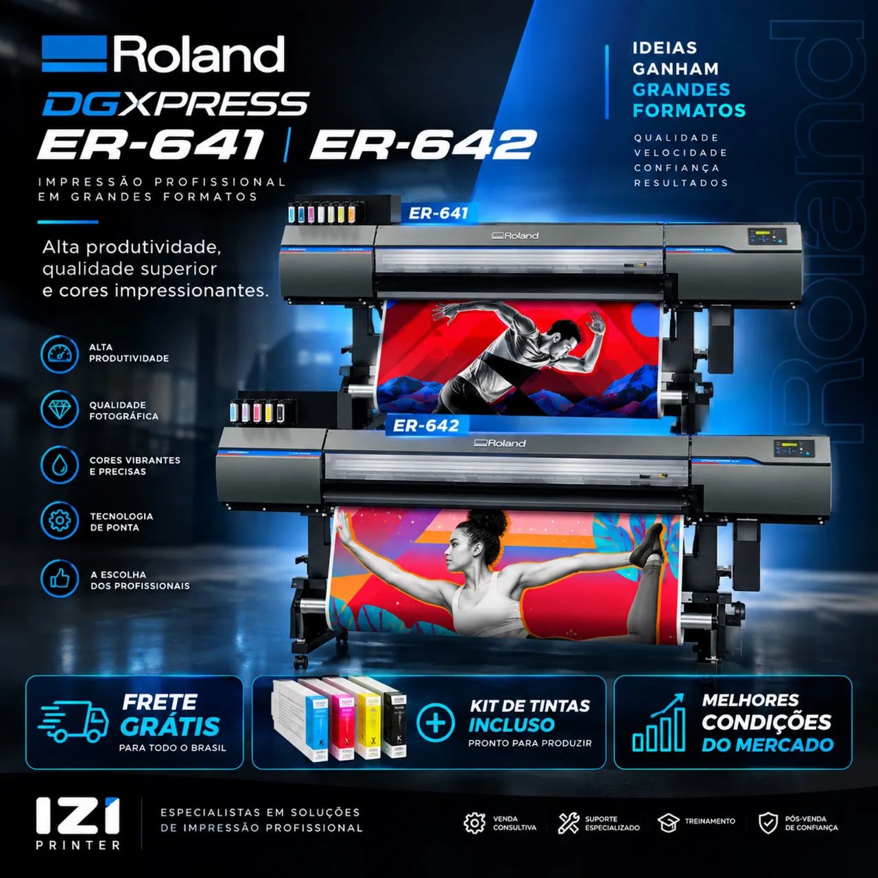 Plotter Roland ER-641 - Revenda autorizada