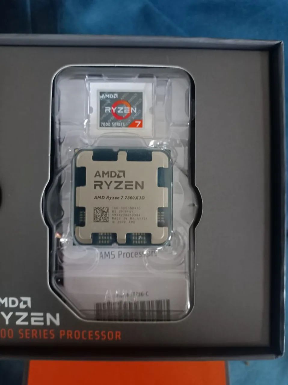 Processador AMD Ryzen 7 7800x3d 6 meses de uso com nota