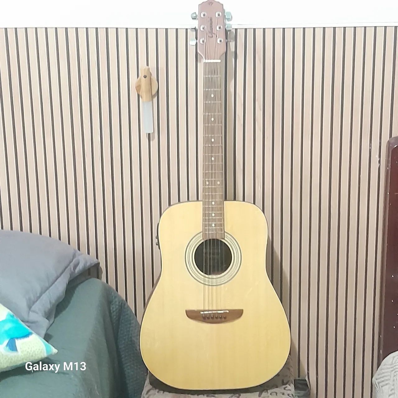  Violao ELETROACUSTICO GIANNINI MOD:PERFORMANCE TAMPO ABETO MACIÇO   - Foto 3