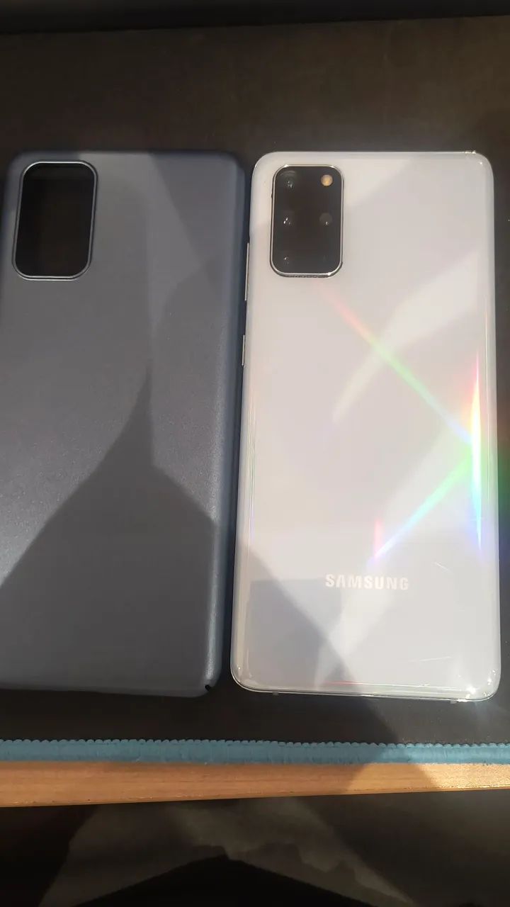 S20 Plus branco zerado + duas capinhas  - Foto 4