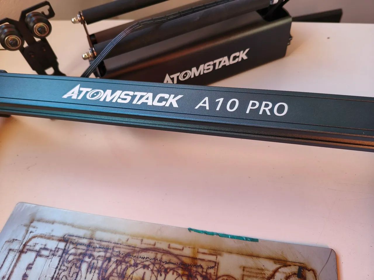 CNC Laser Atomstack a10 Pro 10w  - Foto 2