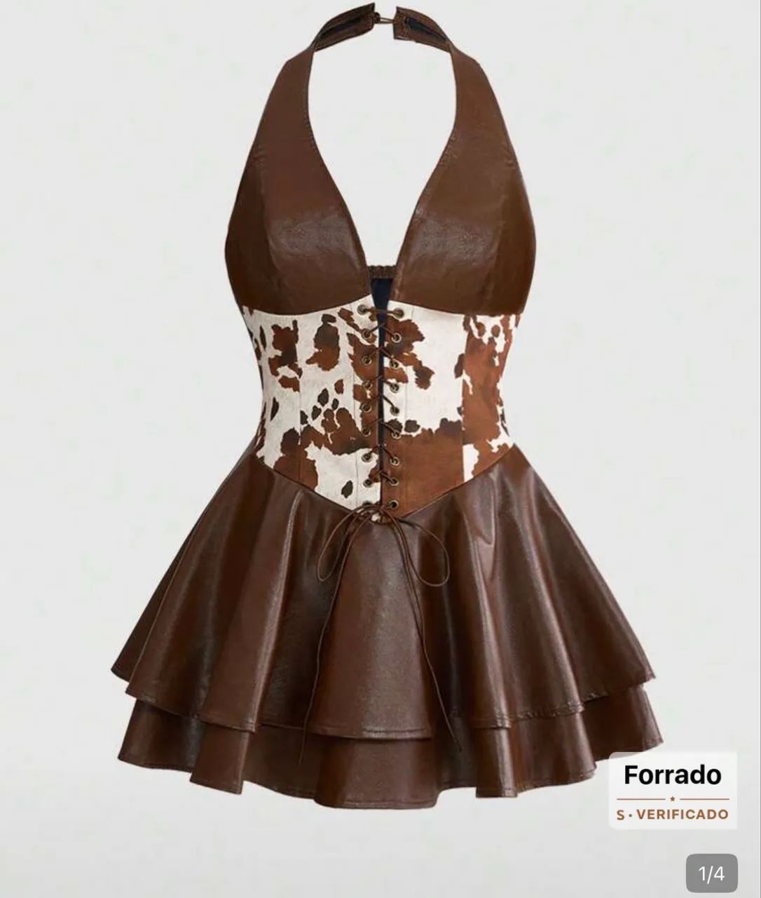 Vestido country/rodeio 