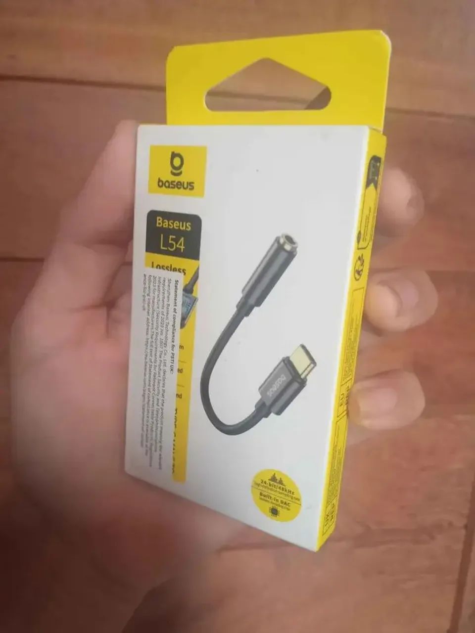 Adaptador P2 para tipo C. baseus. - Foto 2